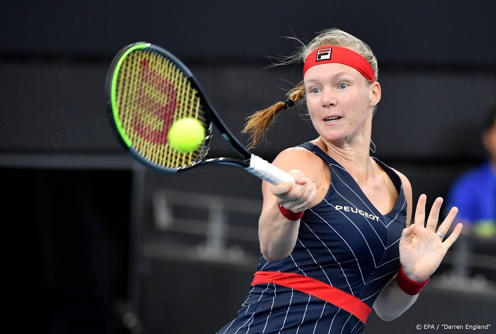 Bertens verliest van Osaka in kwartfinale Brisbane