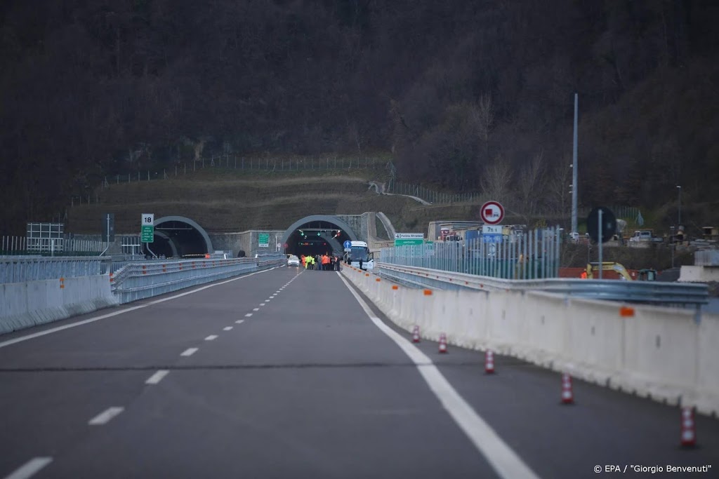 Autotunnels in Italië op instorten