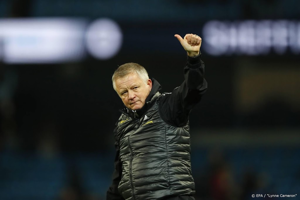 Voetbalcoach Wilder nog tot 2024 bij Sheffield United