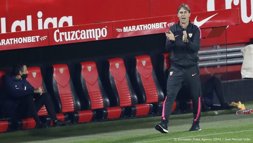 Coach Lopetegui langer bij Sevilla