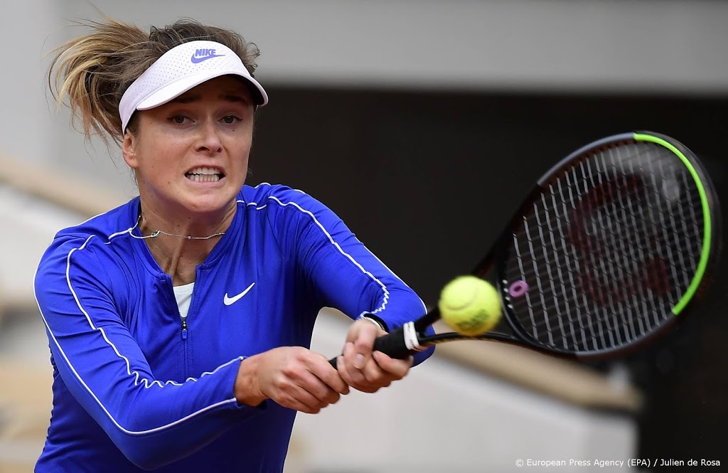 Tennisster Svitolina overleeft twee wedstrijdpunten in Abu Dhabi