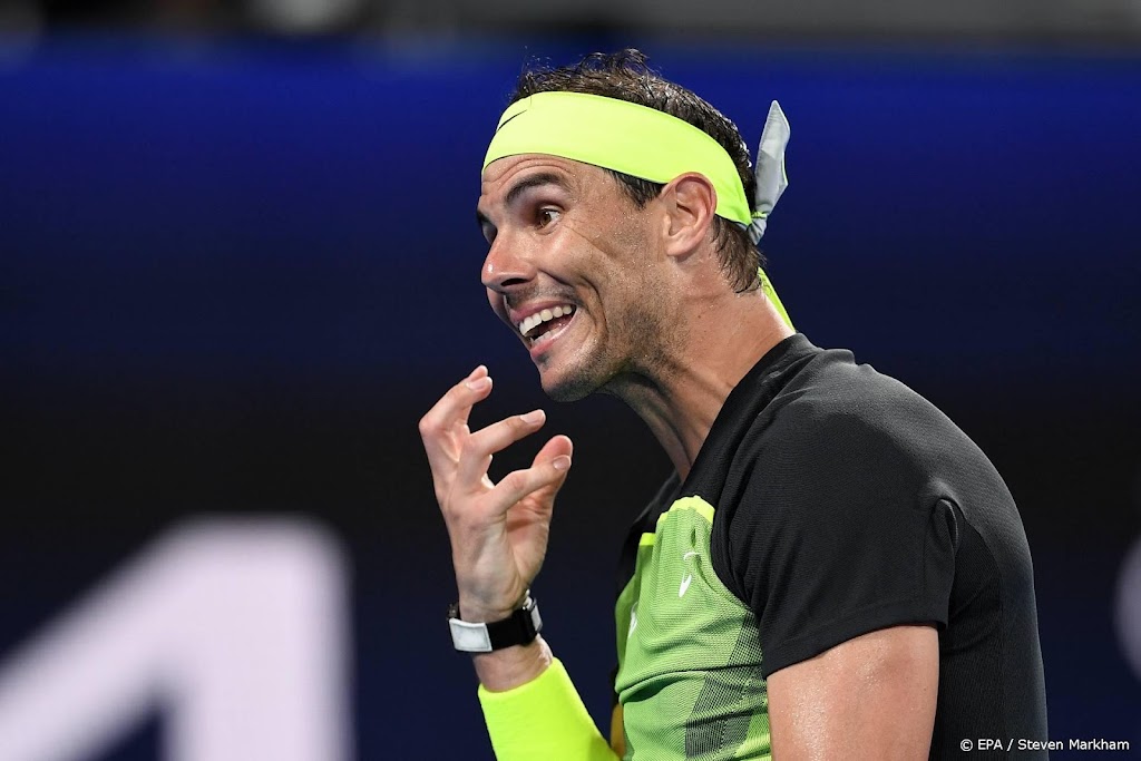 Nederlagen in Sydney zeggen tennisser Nadal weinig