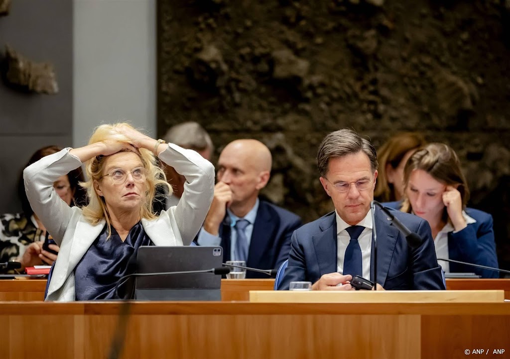 Flinke verschuiving in demissionair kabinet-Rutte IV