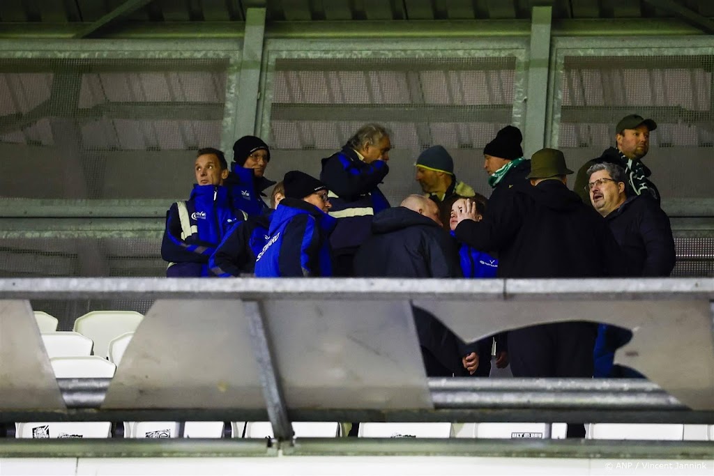 Restant gestaakt duel Heracles-FC Groningen op 28 januari 