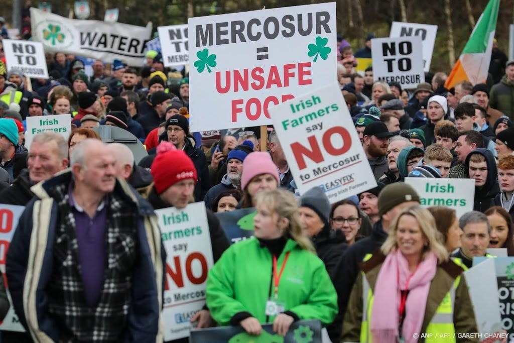 Duizenden boeren protesteren tegen handelsakkoord Zuid-Amerika