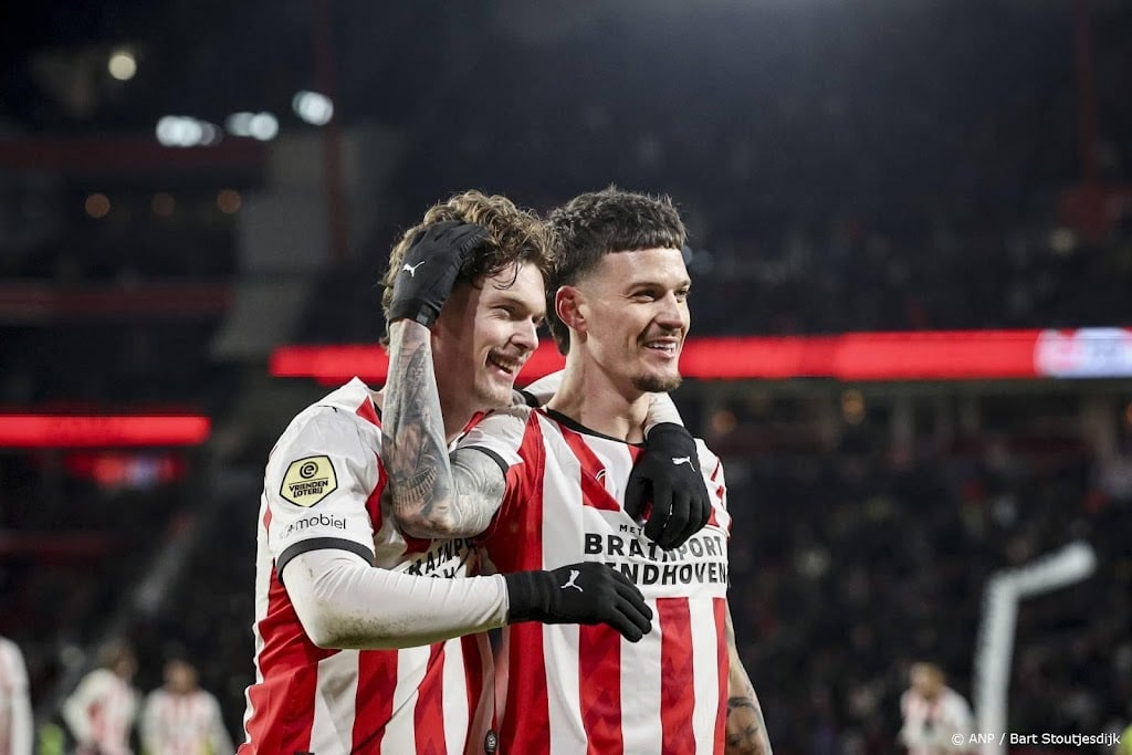 PSV begint jaar goed en boekt twaalfde zege op rij in Eredivisie