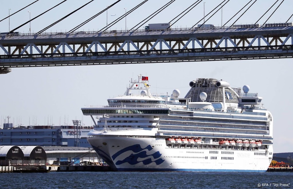 60 nieuwe gevallen coronavirus op cruiseschip bij Japan