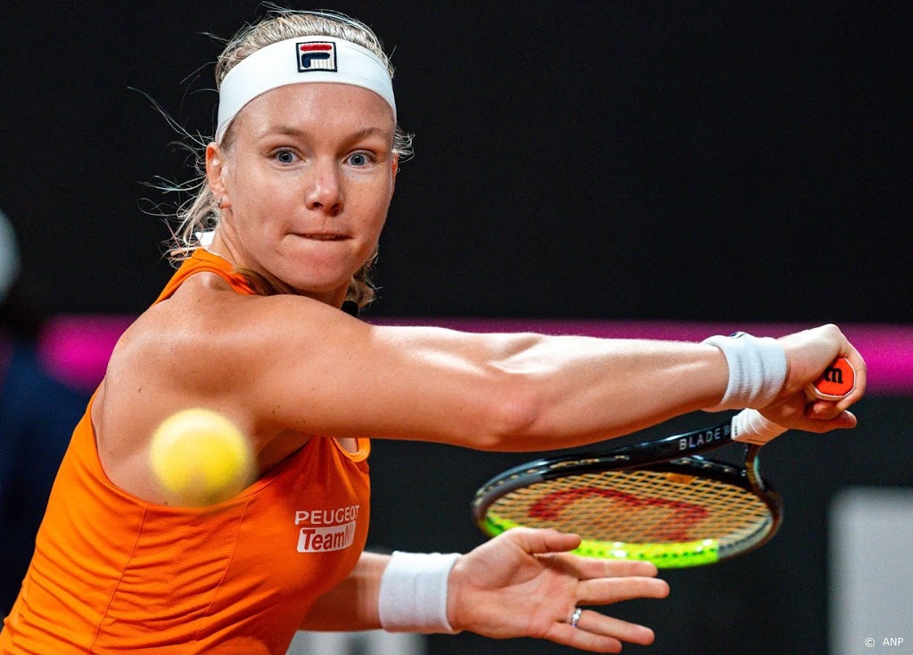 Tennisster Bertens na Roland Garros weer naar Rosmalen