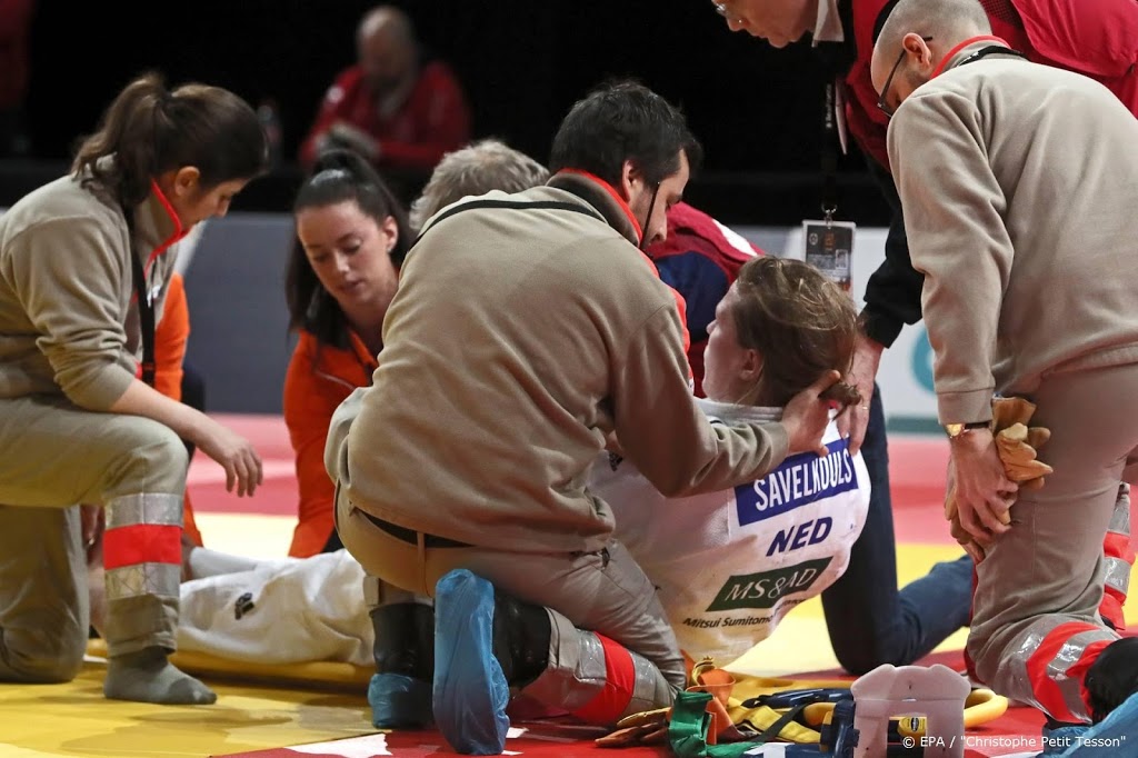 Geblesseerde judoka Savelkouls in loop van week naar Nederland