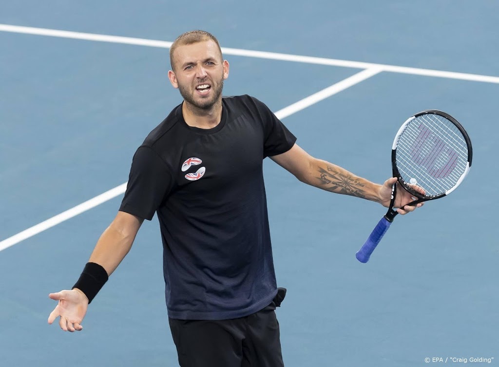 Britse tennisser Evans in twee sets langs Duitser Kohlschreiber