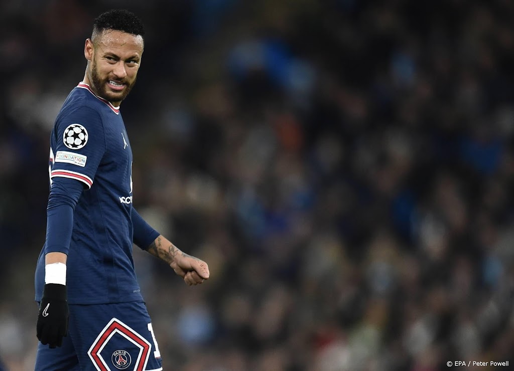Paris Saint-Germain hoopt op rentree Neymar tegen Real Madrid 