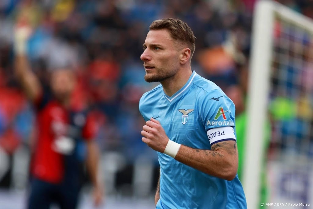 Lazio-spits Immobile maakt zijn tweehonderdste goal in Serie A