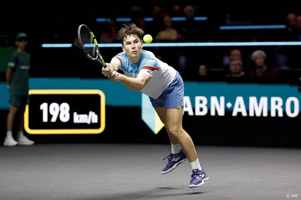 Tennistalent Röttgering in eerste ronde Rotterdam uitgeschakeld