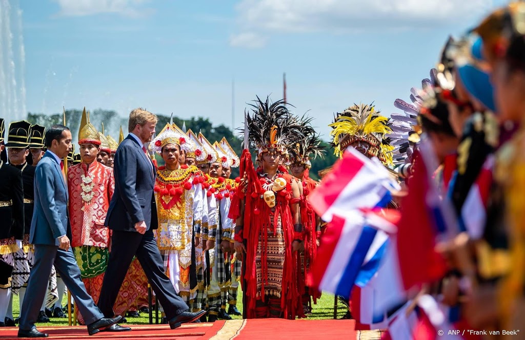 Excuses koning voor geweld tijdens onafhankelijkheid Indonesië