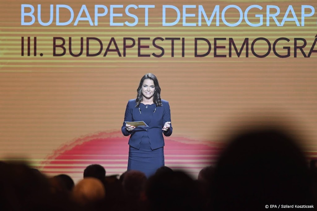 Hongarije krijgt voor het eerst vrouw als president