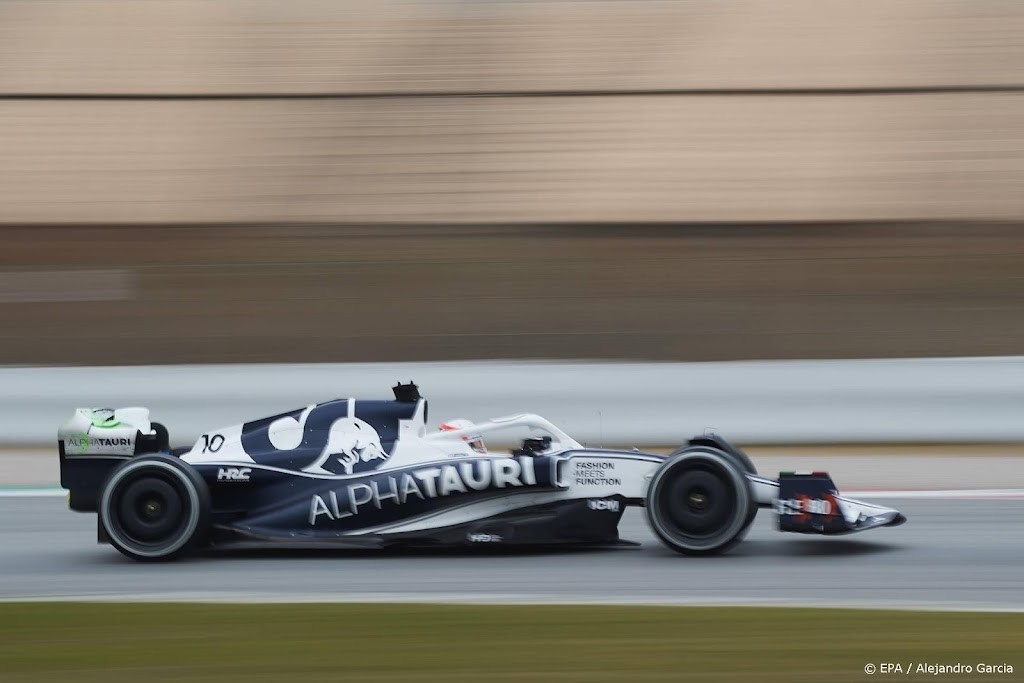 Formule 1-coureur Gasly rijdt beste tijd bij testdag in Bahrein