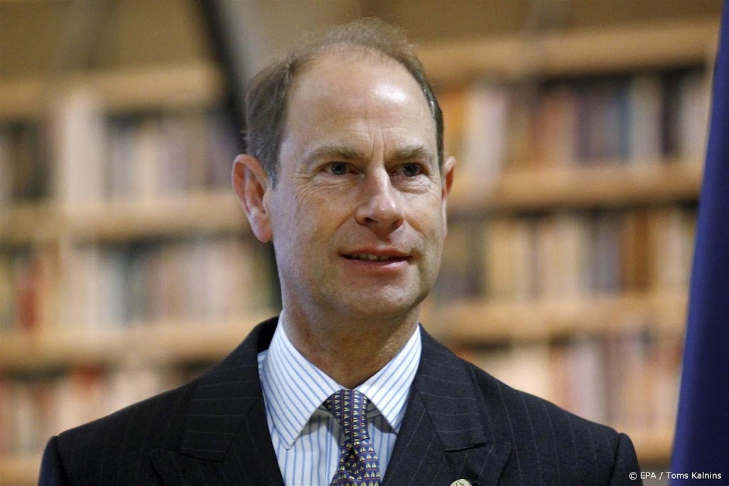 Prins Edward krijgt op verjaardag titel hertog van Edinburgh