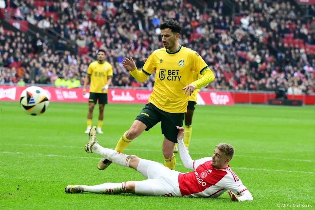 Ajax speelt gelijk tegen Fortuna Sittard in Johan Cruijff ArenA