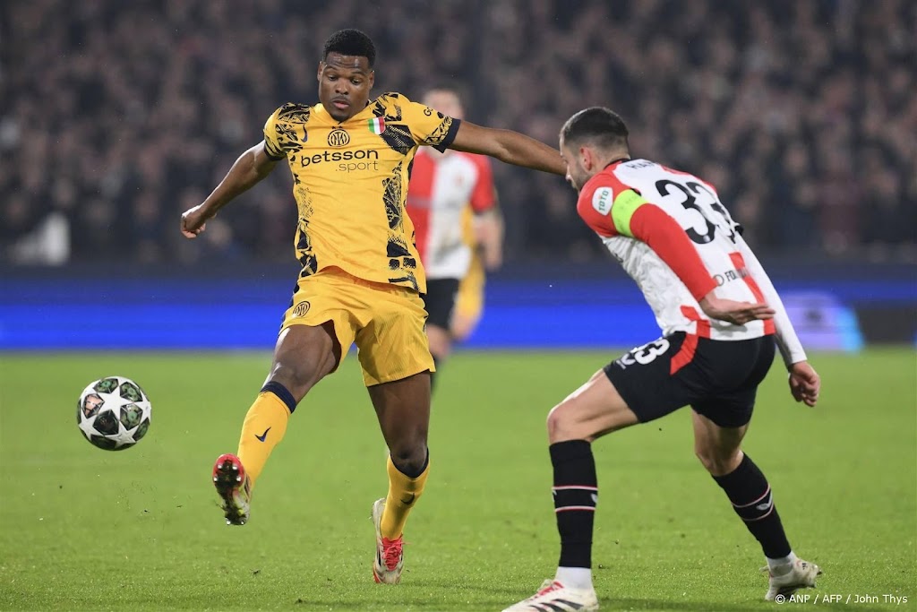 Inter-verdediger Dumfries verwacht 'agressief' Feyenoord 