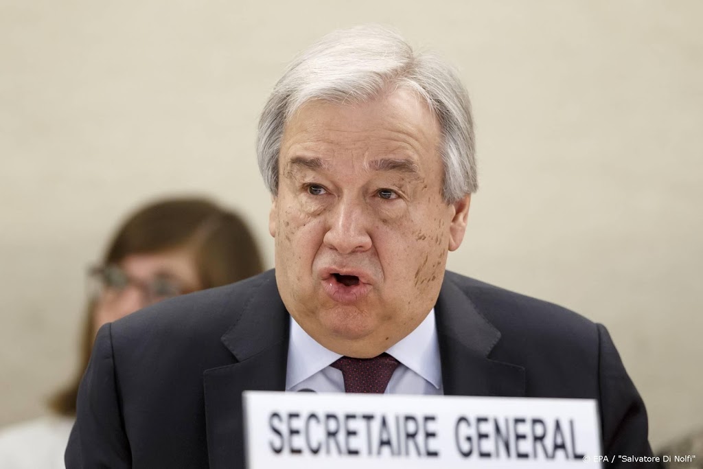 VN-chef roept Veiligheidsraad op tot eenheid over coronavirus