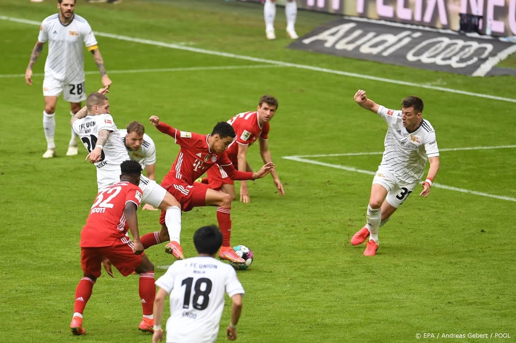 Bayern München verspeelt in slotfase zege tegen Union Berlin