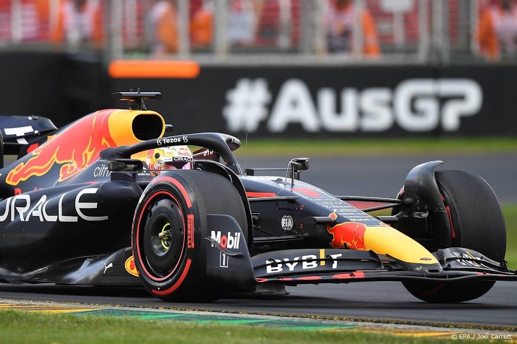 Verstappen valt in tweede positie uit in Australië