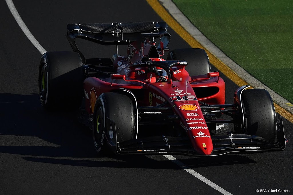 Leclerc wint ook in Australië en slaat groot gat met Verstappen