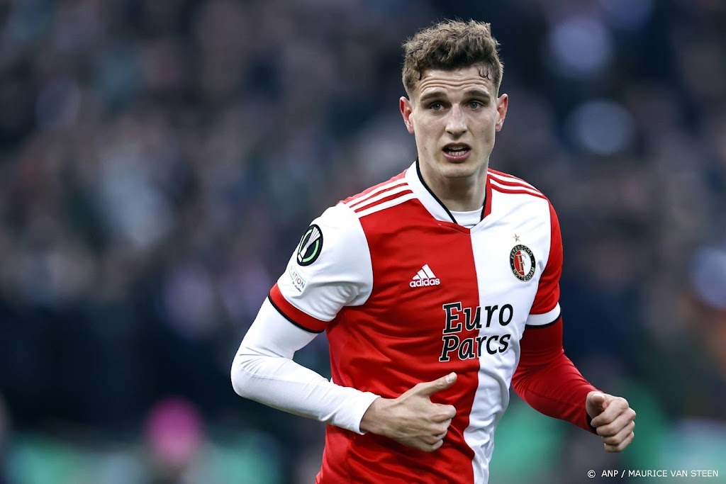 Feyenoorder Til weet niet of hij tegen Slavia Praag kan spelen 