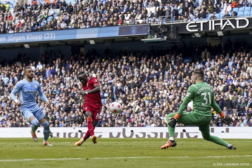 Spectaculaire topper tussen City en Liverpool eindigt onbeslist