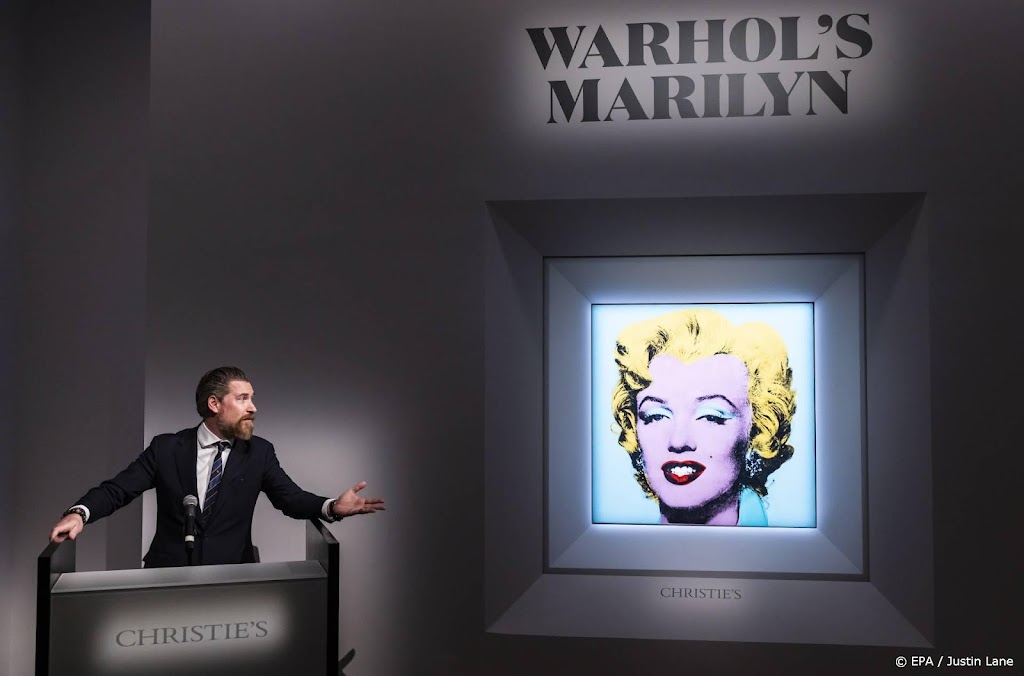 Marilyn Monroe-portret Warhol brengt ruim 184 miljoen euro op 