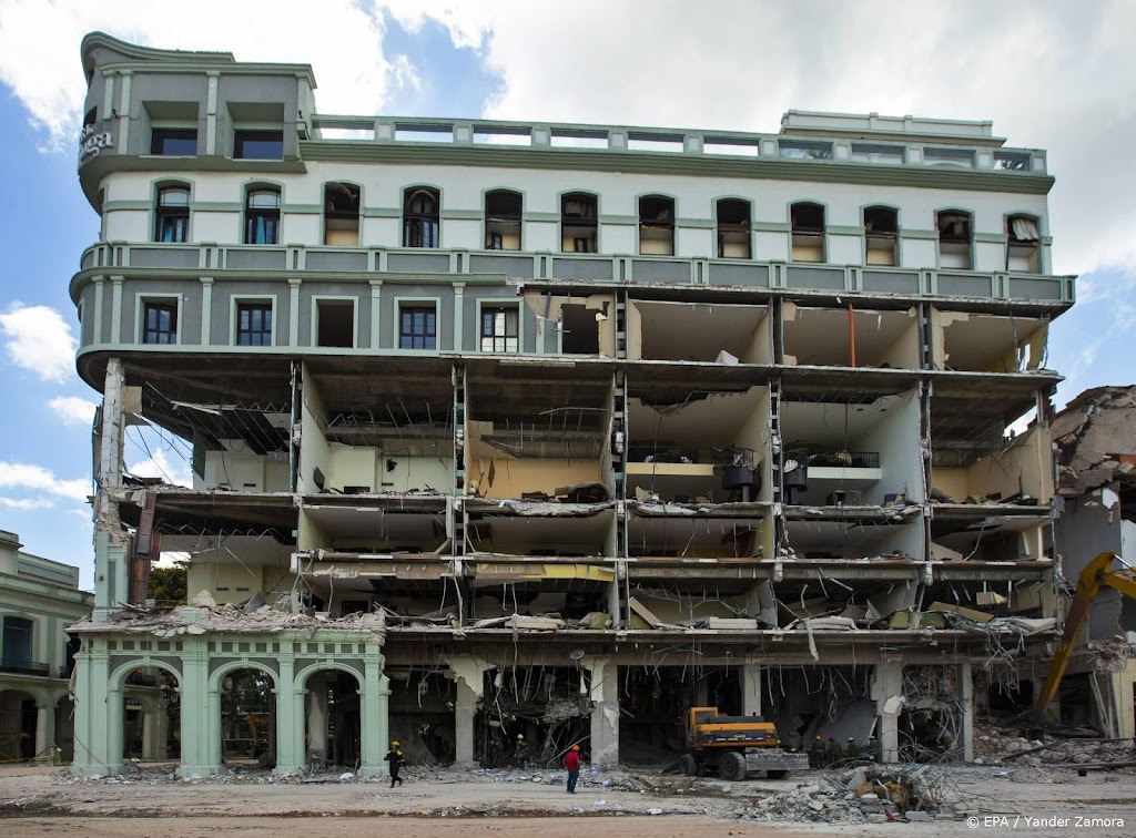 Dodental door explosie in hotel in Havana opgelopen tot veertig