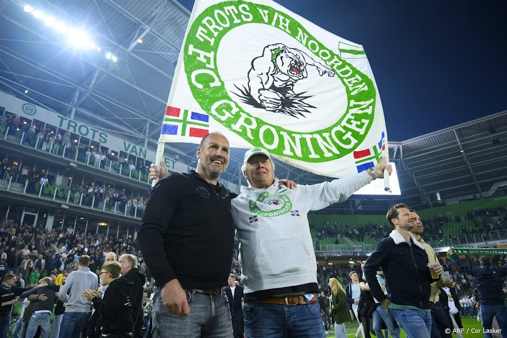 Lukkien en Robben genieten van promotie FC Groningen