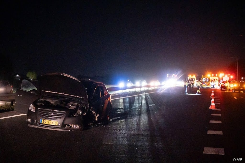 Spookrijder bij Duiven onder invloed, vier gewonden bij ongeval