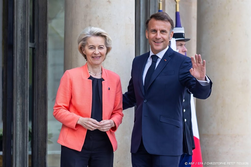 Macron en Von der Leyen dreigen met meer sancties voor Rusland