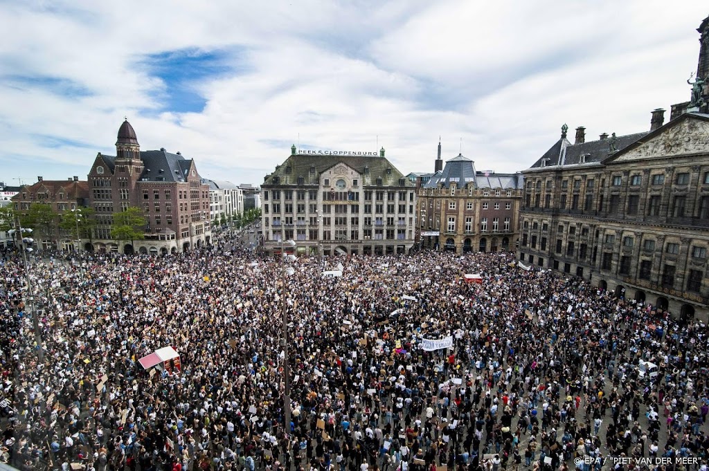 Opnieuw demonstratie tegen racisme in Amsterdam