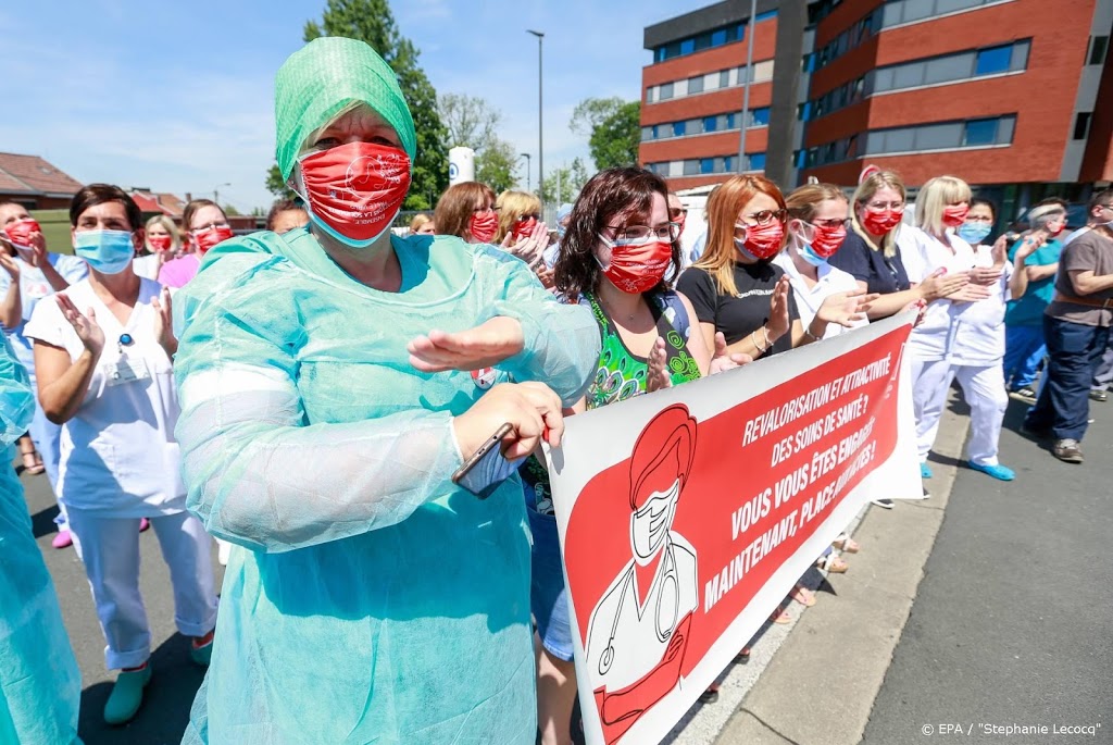 Druk op Belgische ziekenhuizen blijft afnemen