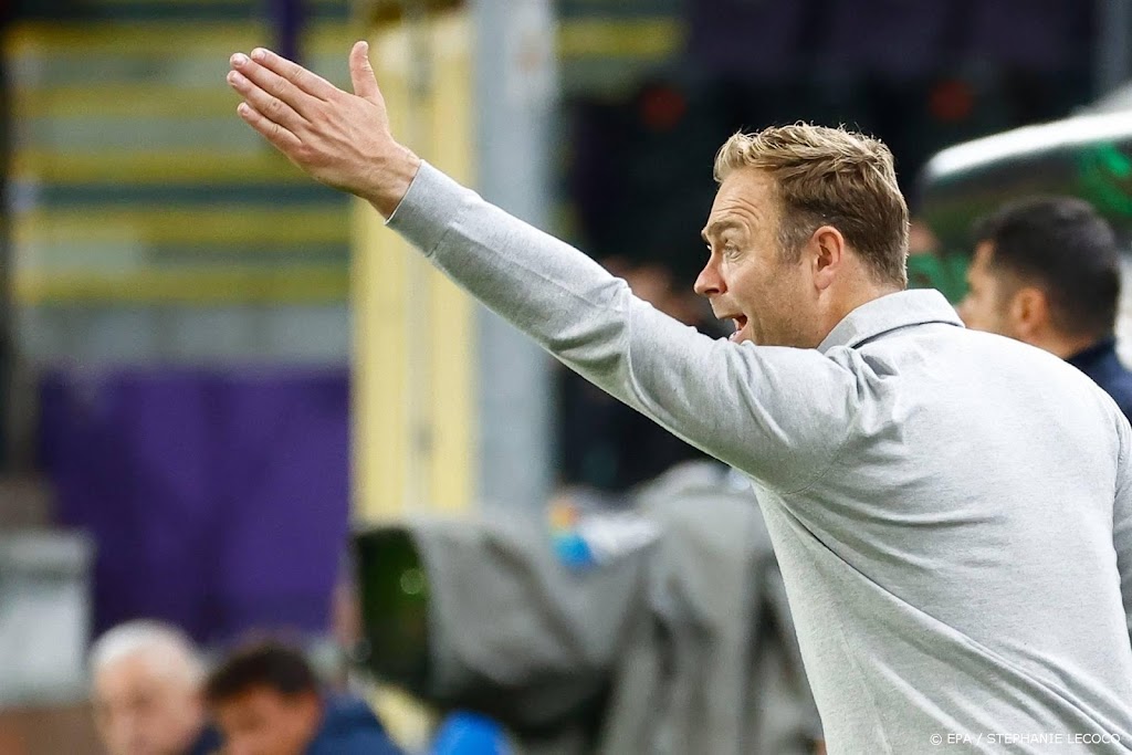 Assistent-trainer Veldman moet weg bij Anderlecht