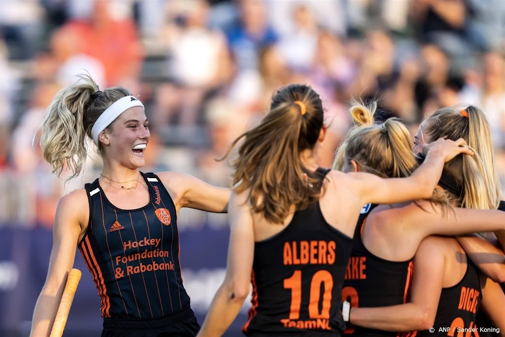 Hockeysters Oranje met wat moeite langs China in Pro League