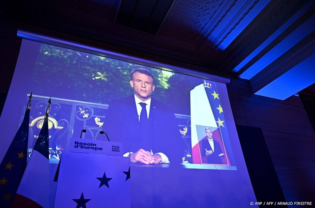 Euro zakt weg na uitschrijven vervroegde Franse verkiezingen