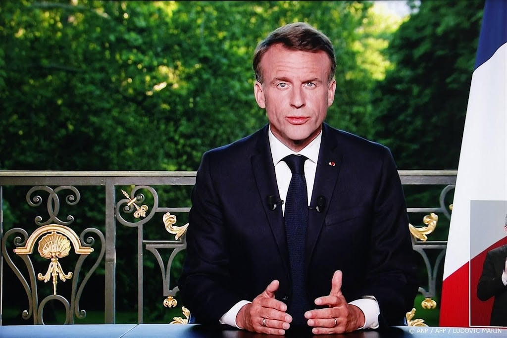 Macron meent dat Fransen straks 'de goede keuze maken'