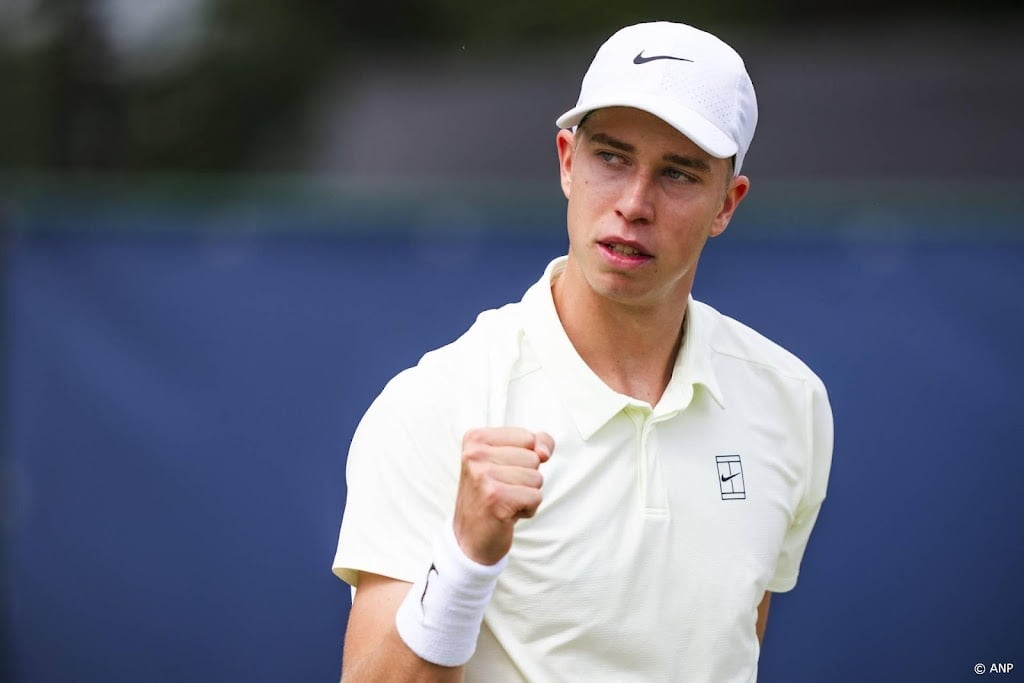 Knappe zege tennistalent Boogaard op grastoernooi Rosmalen