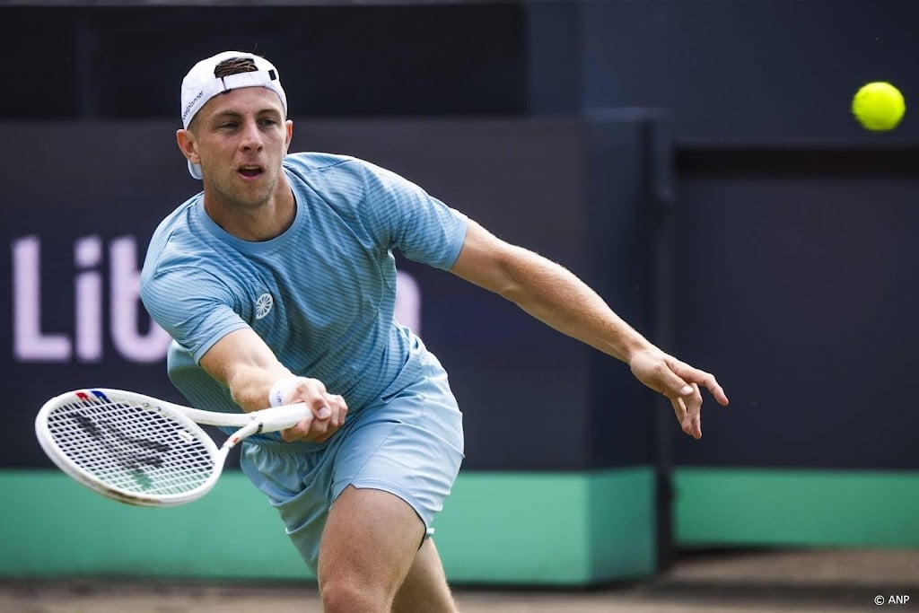 Tennisser Griekspoor te sterk voor Van de Zandschulp in Rosmalen