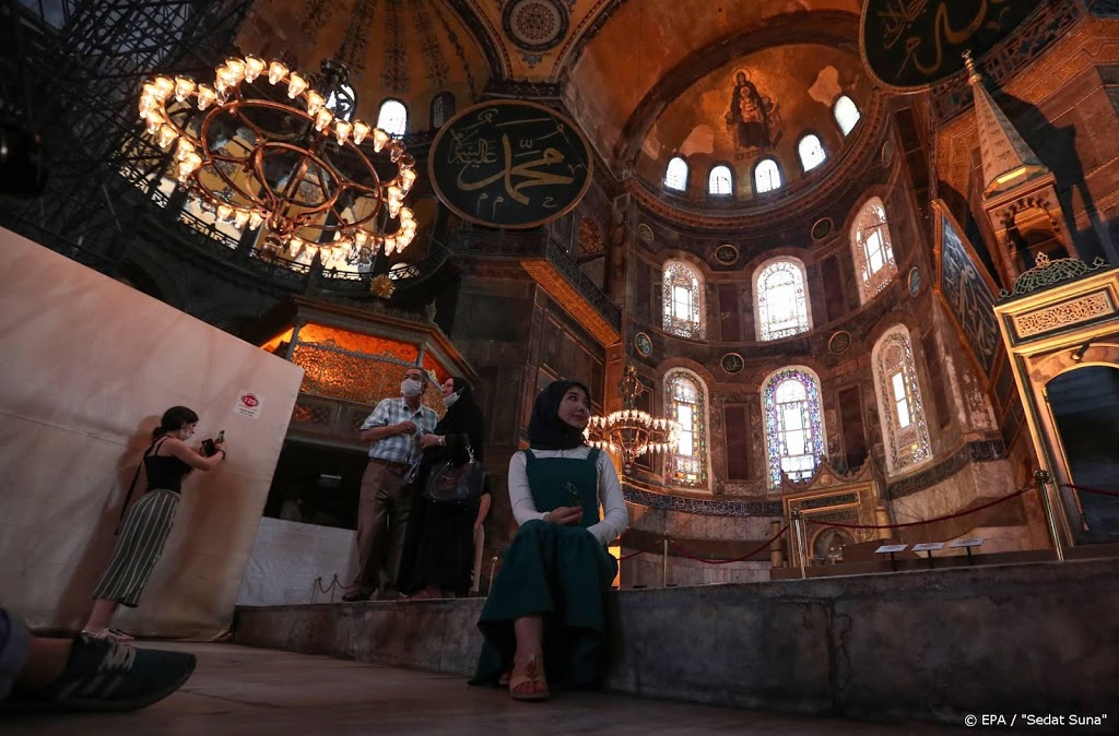 Erdogan: 'Hagia Sophia blijft werelderfgoed, ook als moskee'