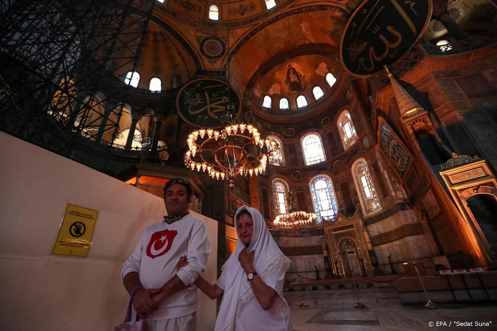 Turks hof maakt weg vrij om van Hagia Sophia moskee te maken