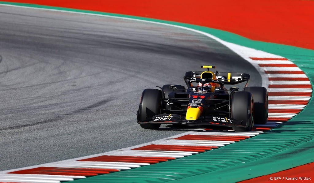 Red Bull-coureur Pérez valt uit in Formule 1-race Oostenrijk