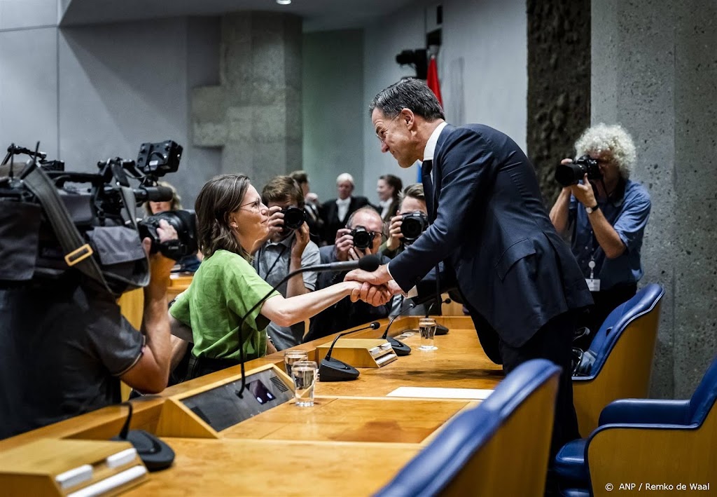 ChristenUnie-leider Bikker: sterk dat Rutte zelf een punt zet