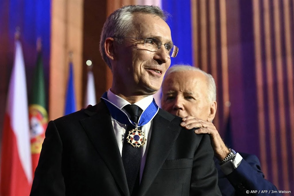 Hoogste Amerikaanse onderscheiding voor NAVO-baas Stoltenberg