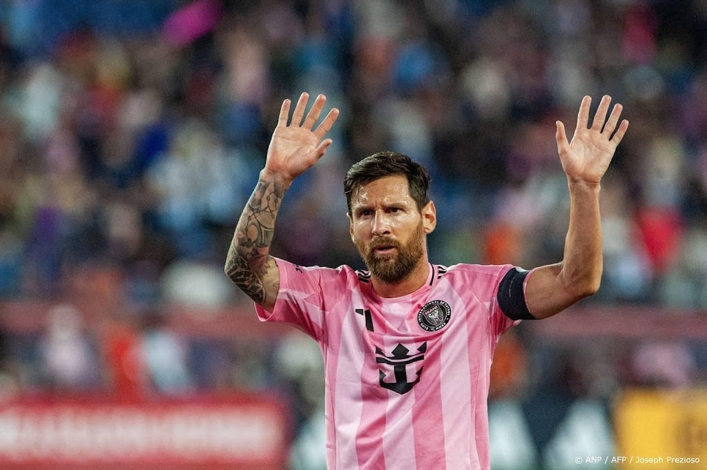 Nieuw record voor Messi na twee treffers in MLS tegen Revolution