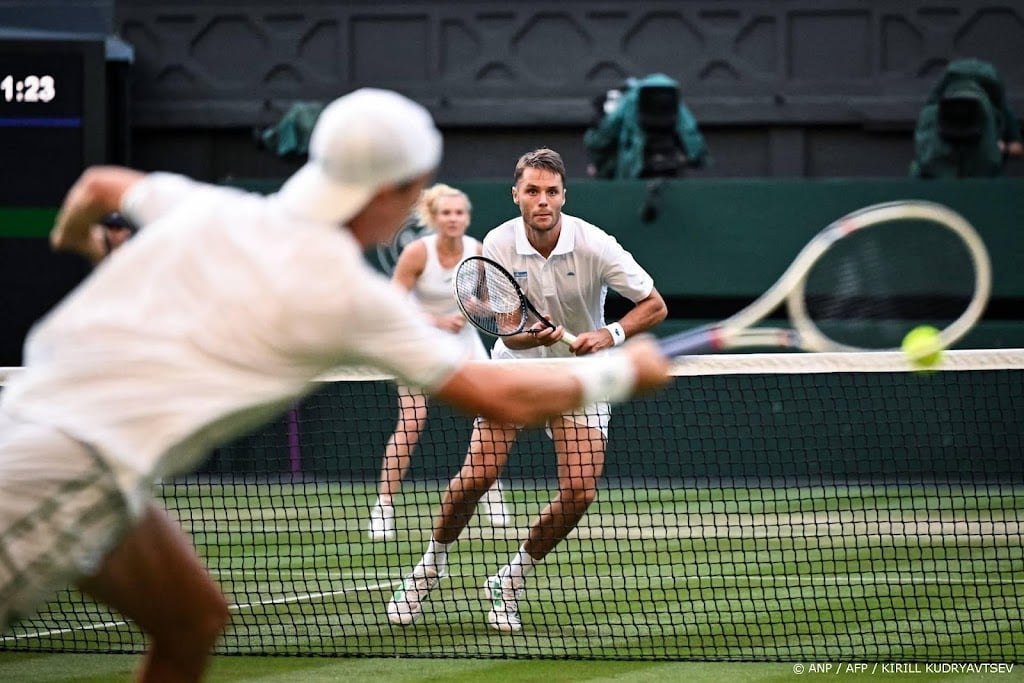 Verbeek tweede Nederlandse winnaar gemengd dubbelspel Wimbledon