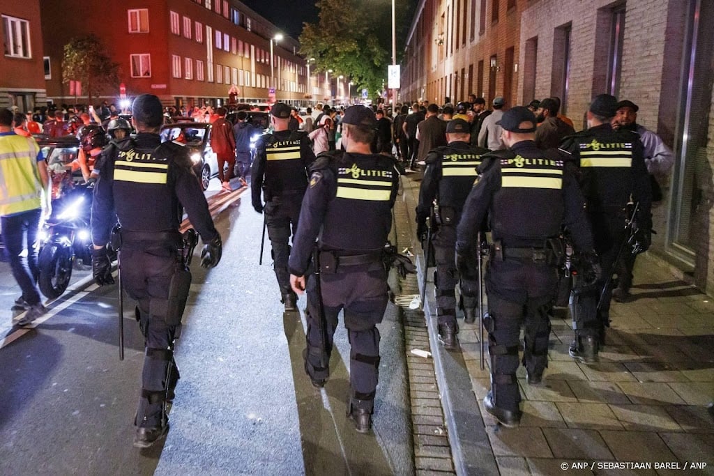 Elf aanhoudingen in Den Haag na verloren kwartfinale Marokko